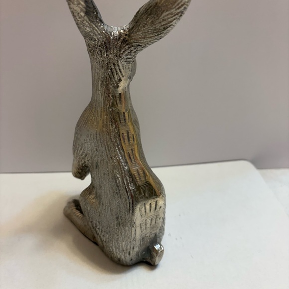 Metal  Rabbit Decor - Picture 2 of 2
